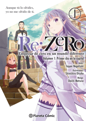 RE:ZERO (MANGA) Nº 01